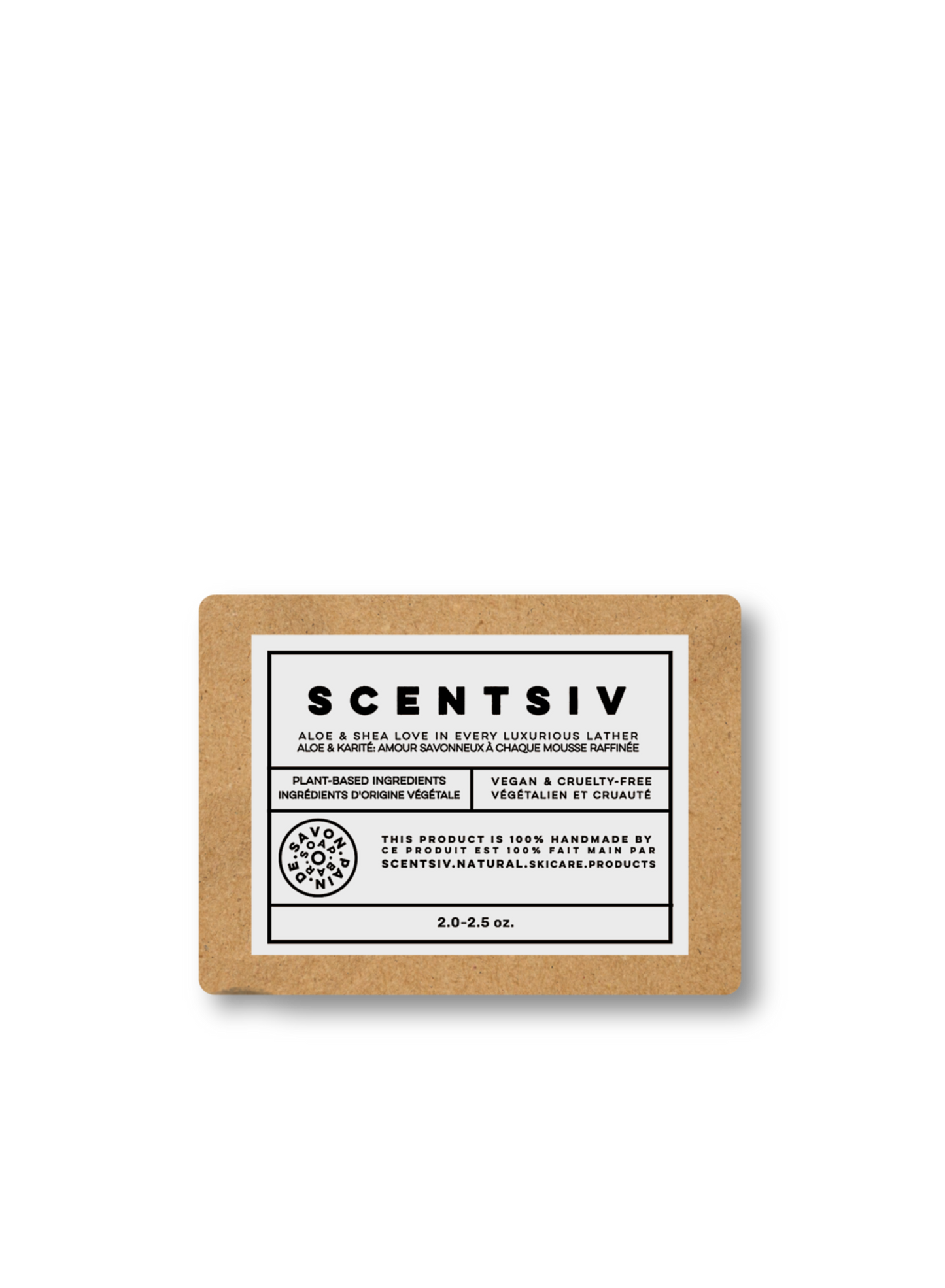 🫧 Aloe & Shea Black Raspberry Soap Bar image 0